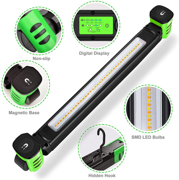 【未使用】 SURROUND LIGHT PRO + GLOW HOOD カーキ Greenidea Rechargeable Underhood Work Light