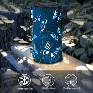 Table Lanterns with Butterfly Pattern