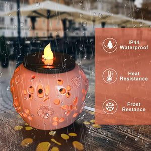 Greenidea Solar Table Lantern Outdoor Waterproof