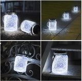 Greenidea 2 Pack Hanging Solar Lantern Lights