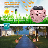 Greenidea Solar Table Lantern Outdoor Waterproof