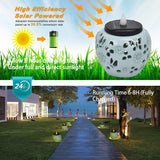 Greenidea Solar Table Lantern Outdoor Waterproof